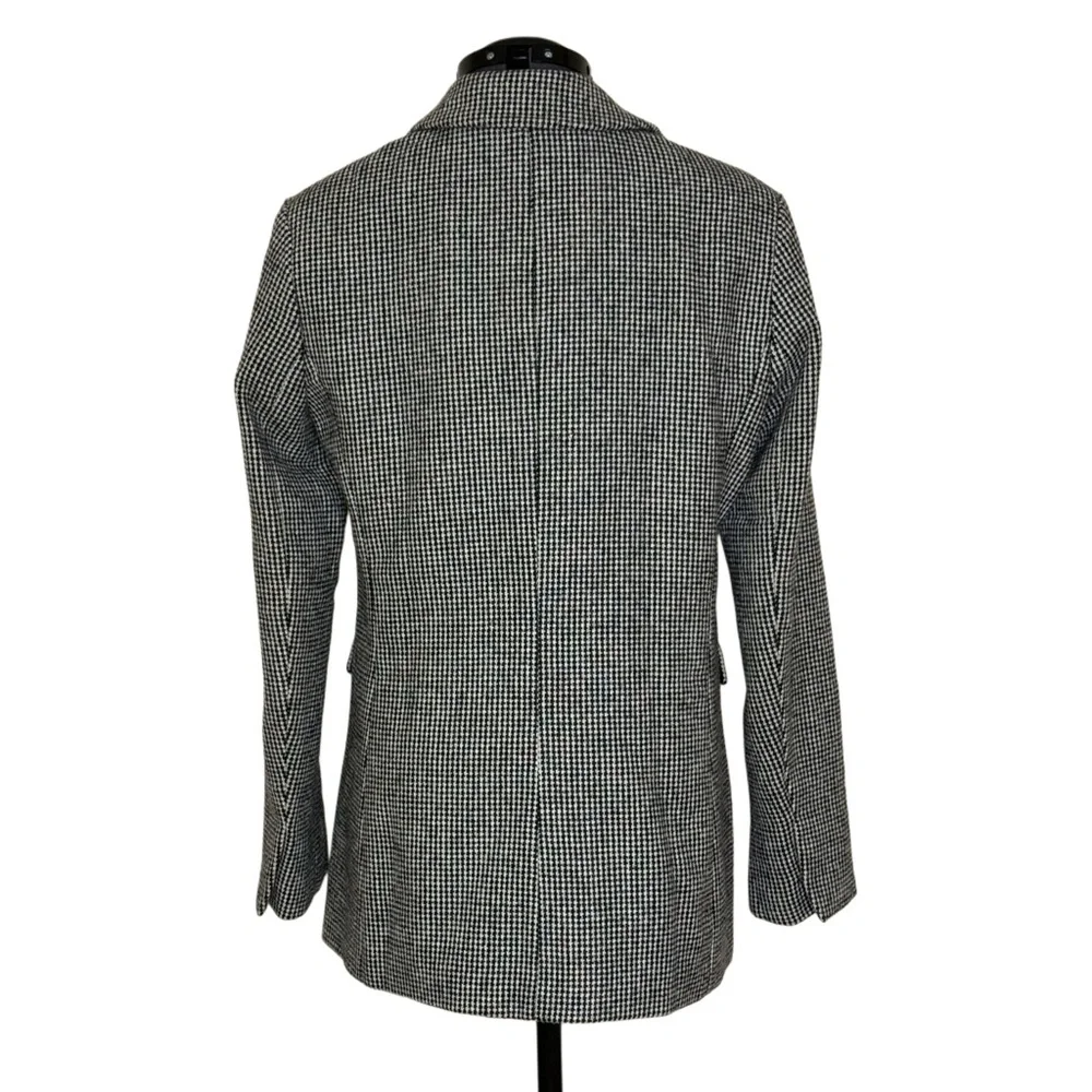 Banana Republic Wool Blend Houndstooth Blazer NWT